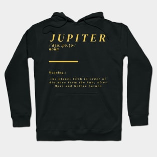 Word Jupiter Hoodie